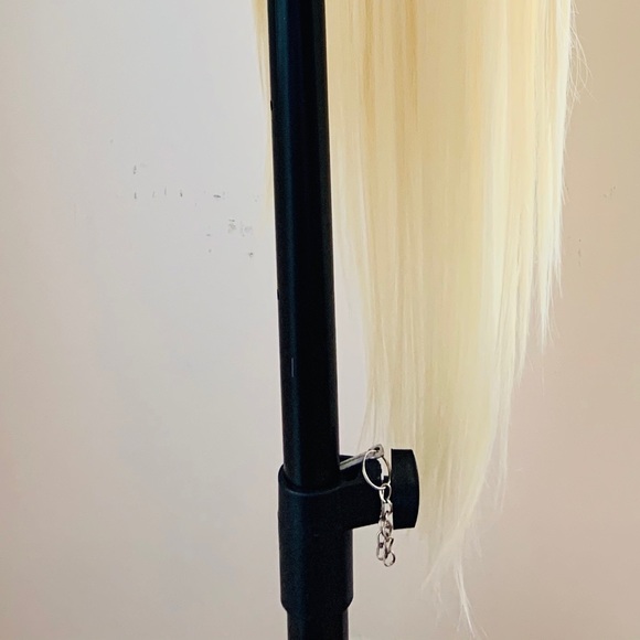 Very Pretty Long Blonde Premium Fiber Lace Front Wig Daily Wear or Events - Picture 2 of 15
